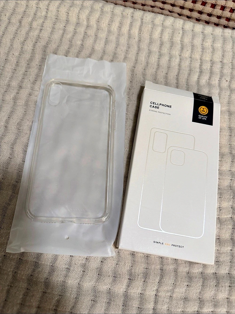 Brand new clear iphone case iphone XR